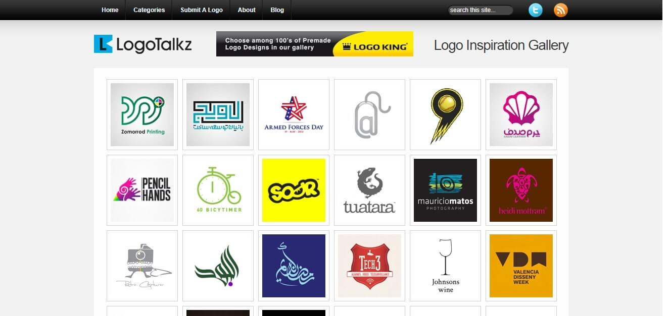 logo inspiration logotalkz